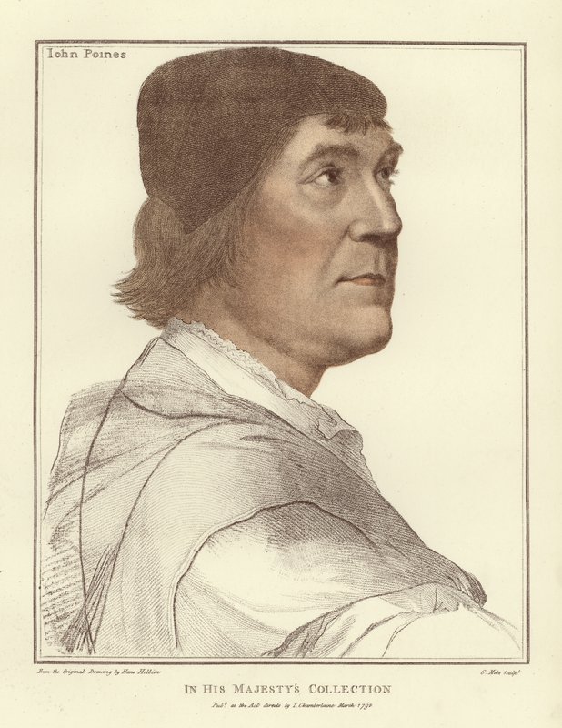 John Poines（aquatint） 作者 小汉斯·霍尔拜因