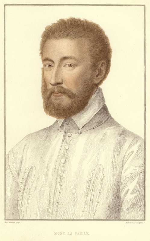 Monsieur La Faille（aquatint） 作者 小汉斯·霍尔拜因