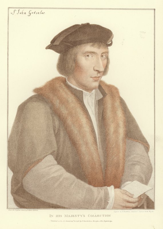 John Godsalve爵士（aquatint） 作者 小汉斯·霍尔拜因