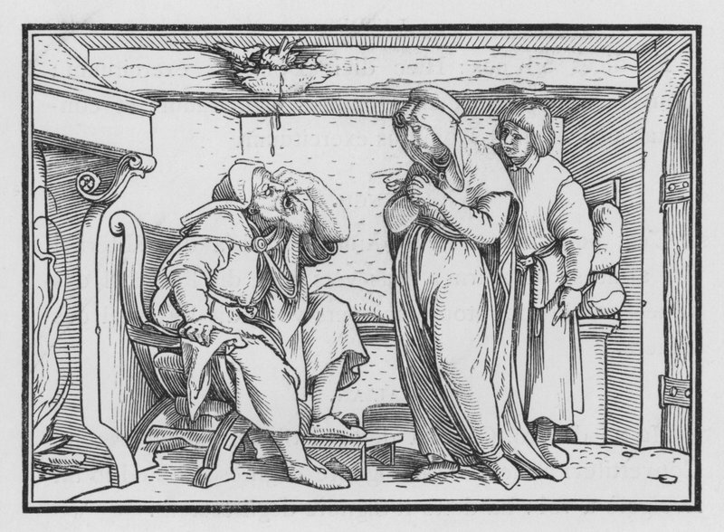 Tobit Becometh Blind，Tobit II，10 作者 汉斯追捕年轻的霍尔拜因