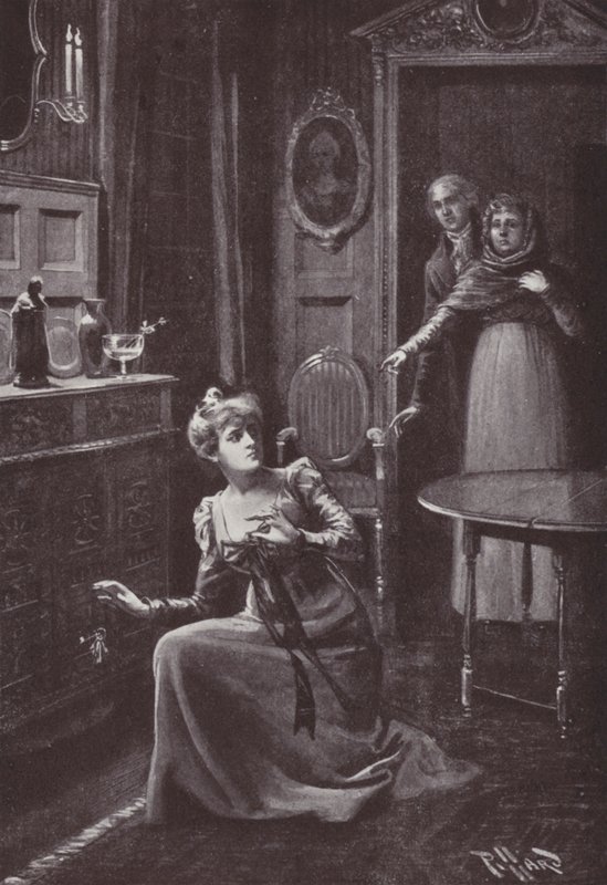 Illustration for Vanity Fair by William Makepeace Thackeray (litho) 作者 哈罗德·休姆·皮法德