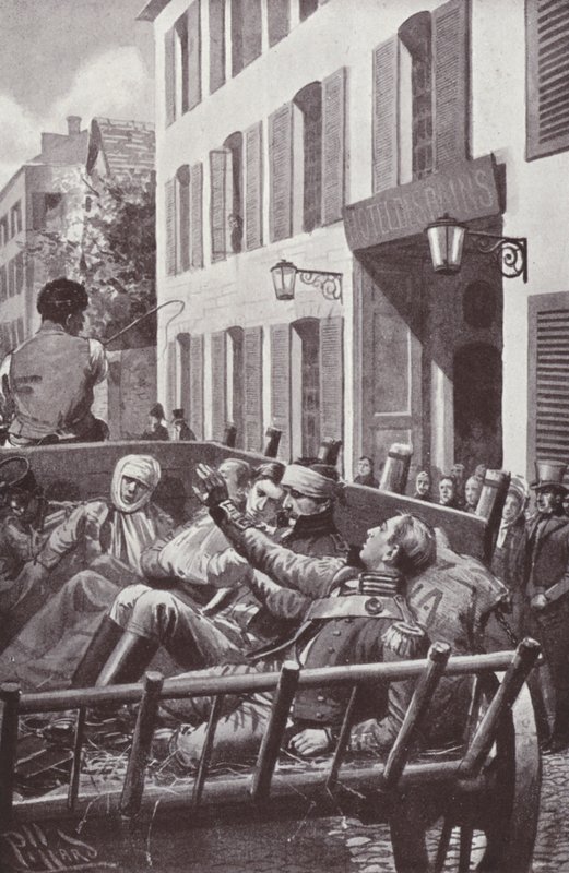 Illustration for Vanity Fair by William Makepeace Thackeray (litho) 作者 哈罗德·休姆·皮法德