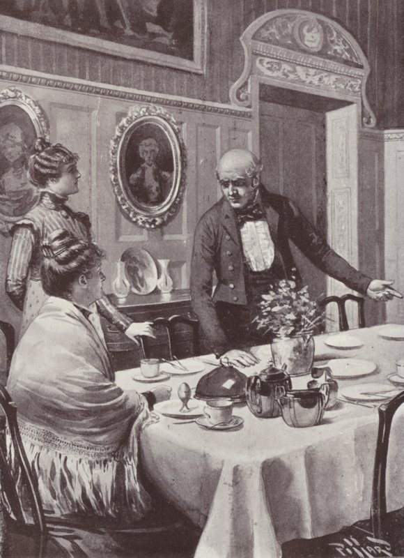 Illustration for Vanity Fair by William Makepeace Thackeray (litho) 作者 哈罗德·休姆·皮法德