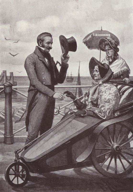 William Makepeace Thackeray 为《名利场》绘制的插图（石版画） 作者 哈罗德·休姆·皮法德
