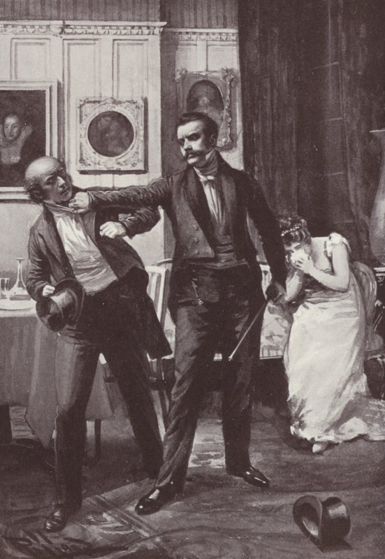 Illustration for Vanity Fair by William Makepeace Thackeray (litho) 作者 哈罗德·休姆·皮法德