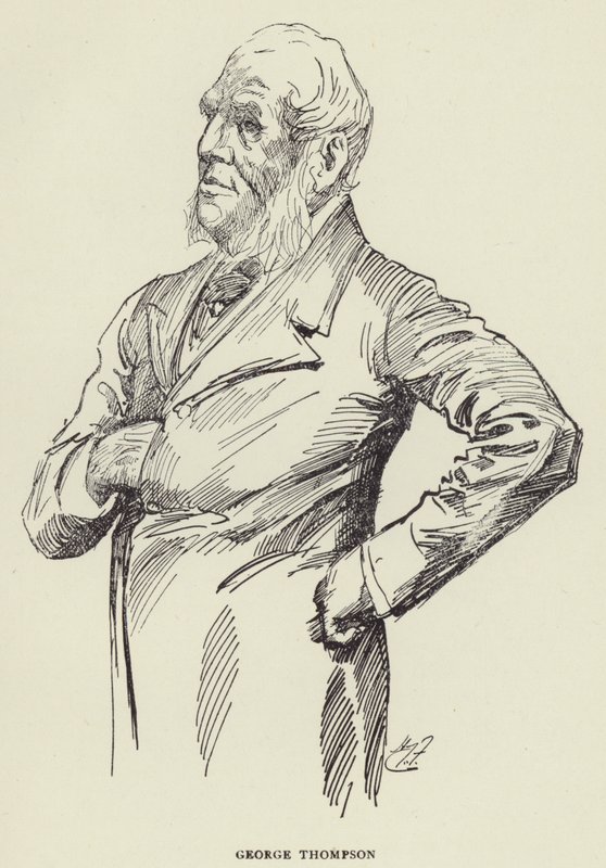 乔治汤普森 作者 哈里·弗尼斯（Harry Furniss）