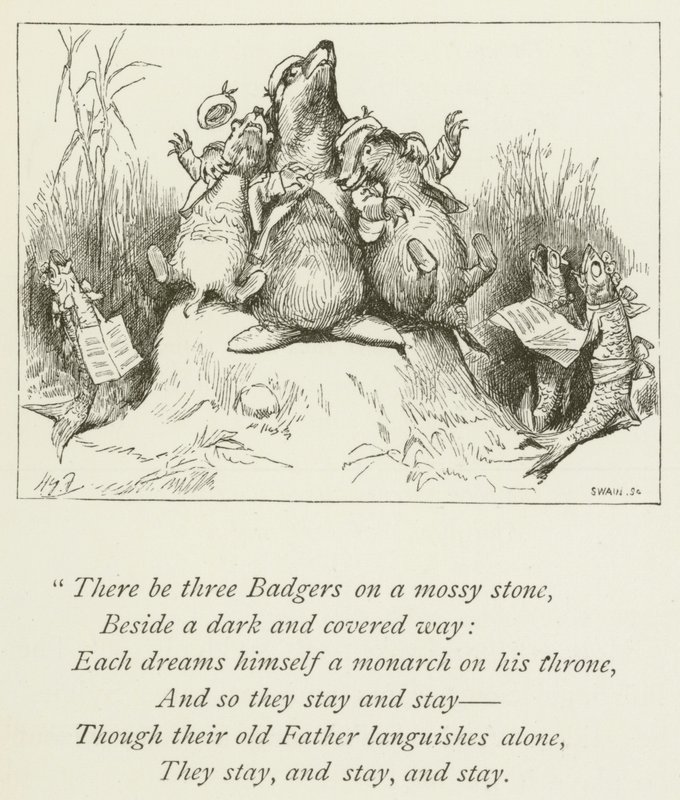 刘易斯·卡罗尔 (Lewis Carroll) 为 Sylvie 和 Bruno 绘制的插图（版画） 作者 哈里·弗尼斯（Harry Furniss）