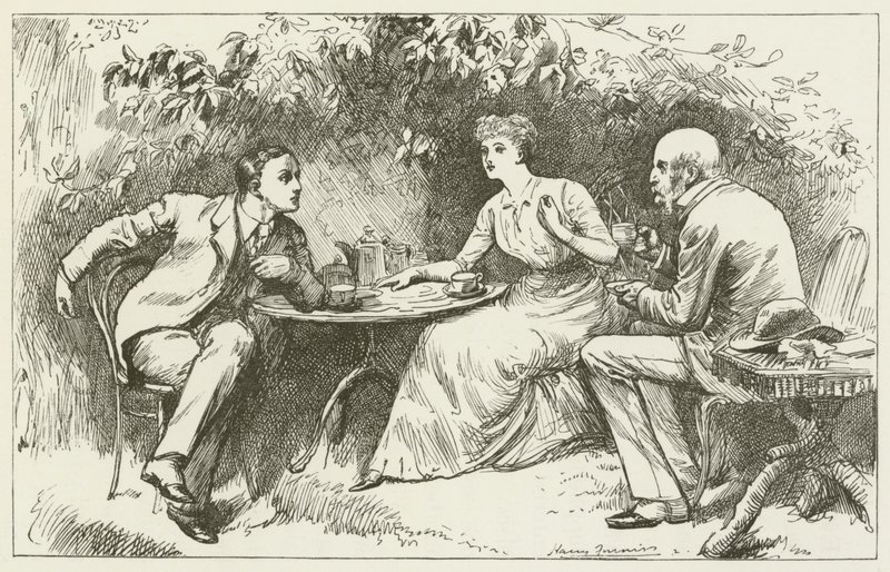 刘易斯卡罗尔的西尔维和布鲁诺的插图 作者 哈里·弗尼斯（Harry Furniss）