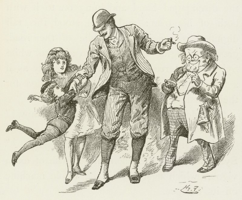 刘易斯卡罗尔的西尔维和布鲁诺的插图 作者 哈里·弗尼斯（Harry Furniss）