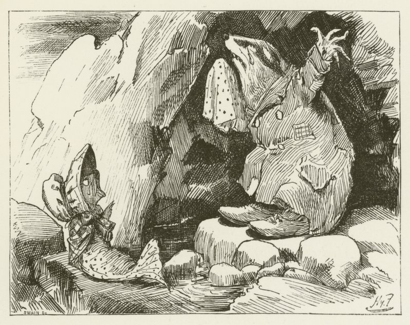 刘易斯卡罗尔的西尔维和布鲁诺的插图 作者 哈里·弗尼斯（Harry Furniss）