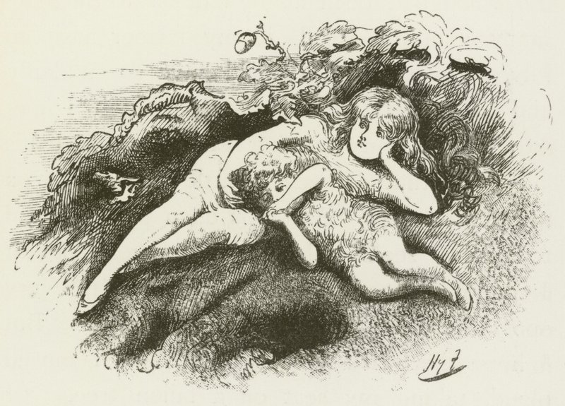 刘易斯卡罗尔的西尔维和布鲁诺的插图 作者 哈里·弗尼斯（Harry Furniss）