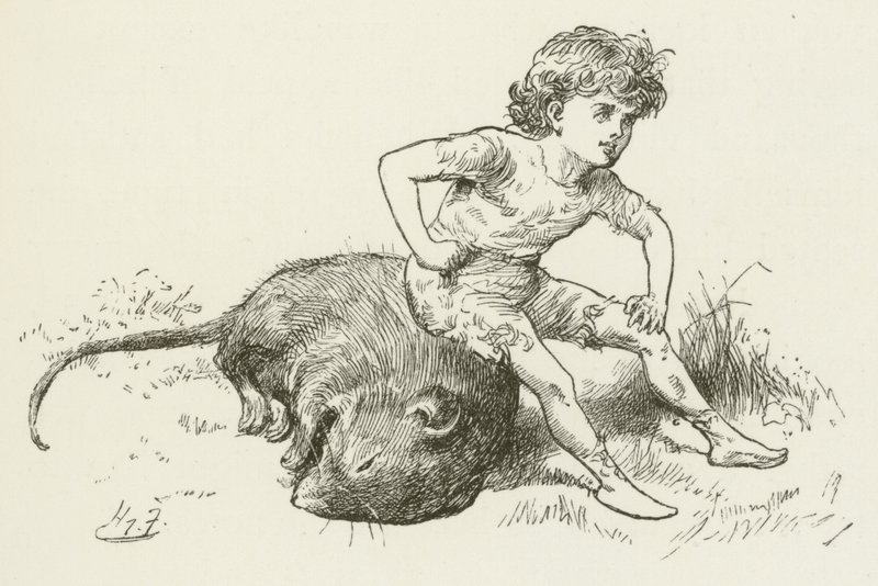 刘易斯卡罗尔的西尔维和布鲁诺的插图 作者 哈里·弗尼斯（Harry Furniss）