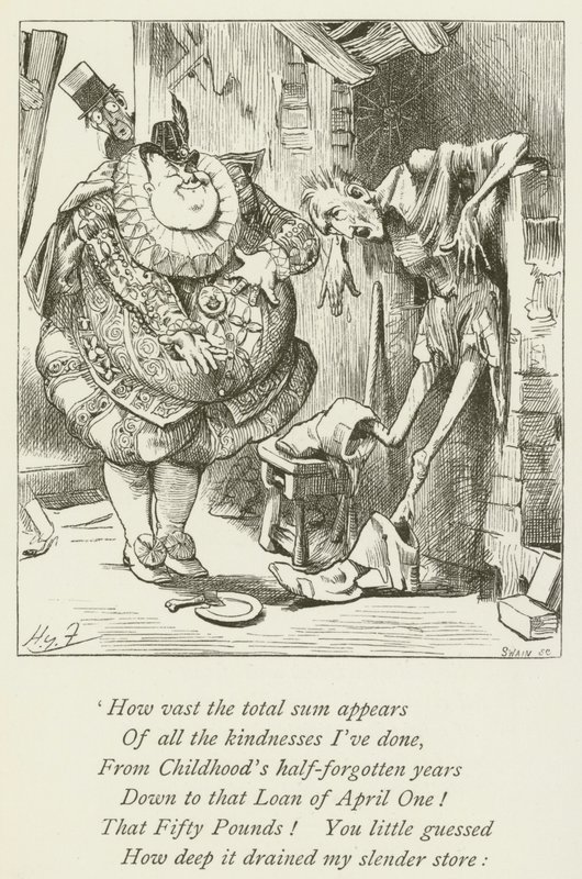 刘易斯卡罗尔的西尔维和布鲁诺的插图 作者 哈里·弗尼斯（Harry Furniss）
