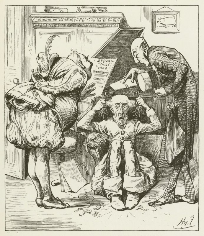 刘易斯卡罗尔的西尔维和布鲁诺的插图 作者 哈里·弗尼斯（Harry Furniss）