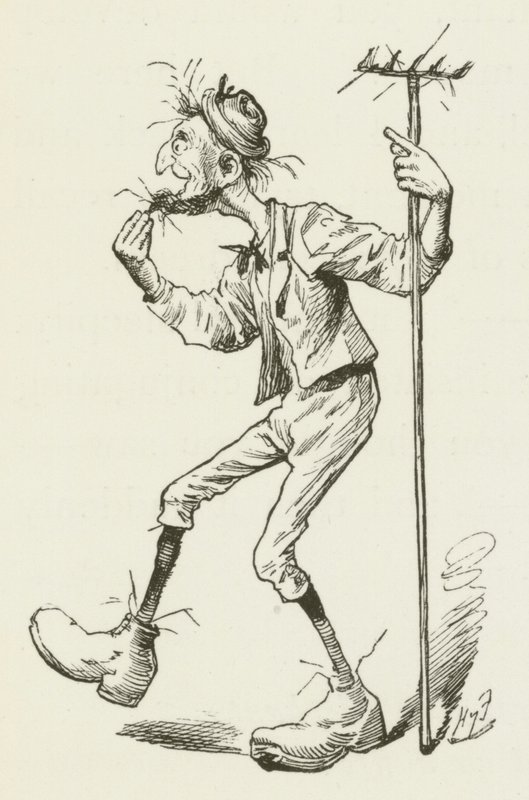 刘易斯卡罗尔的西尔维和布鲁诺的插图 作者 哈里·弗尼斯（Harry Furniss）