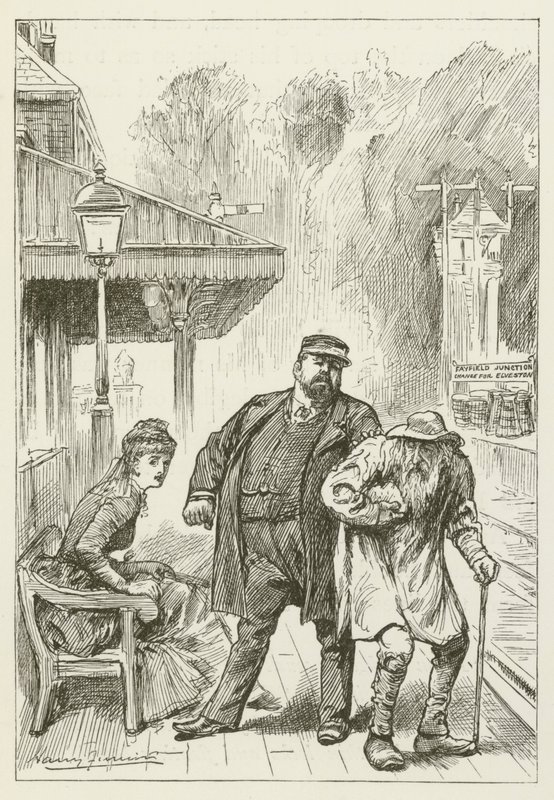 刘易斯卡罗尔的西尔维和布鲁诺的插图 作者 哈里·弗尼斯（Harry Furniss）