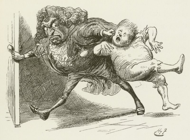 刘易斯卡罗尔的西尔维和布鲁诺的插图 作者 哈里·弗尼斯（Harry Furniss）