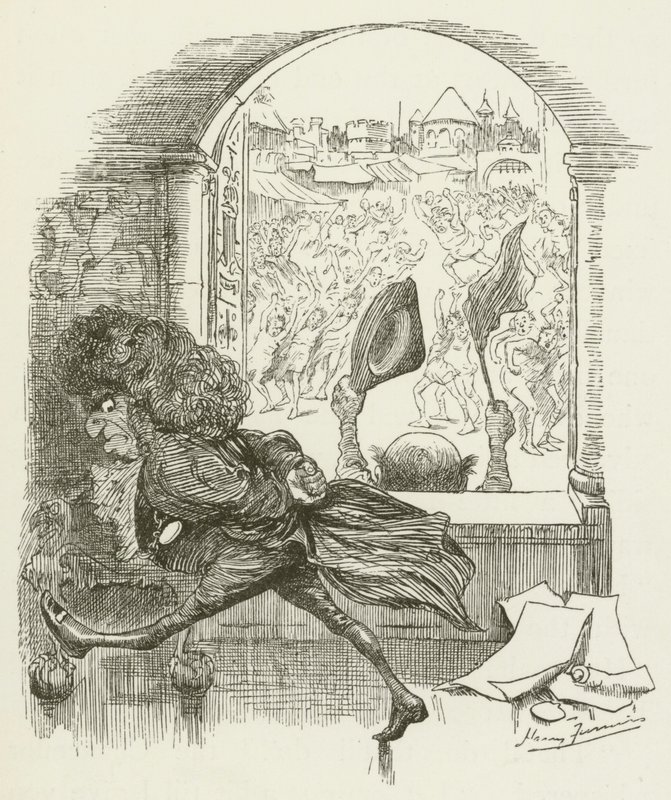 刘易斯卡罗尔的西尔维和布鲁诺的插图 作者 哈里·弗尼斯（Harry Furniss）