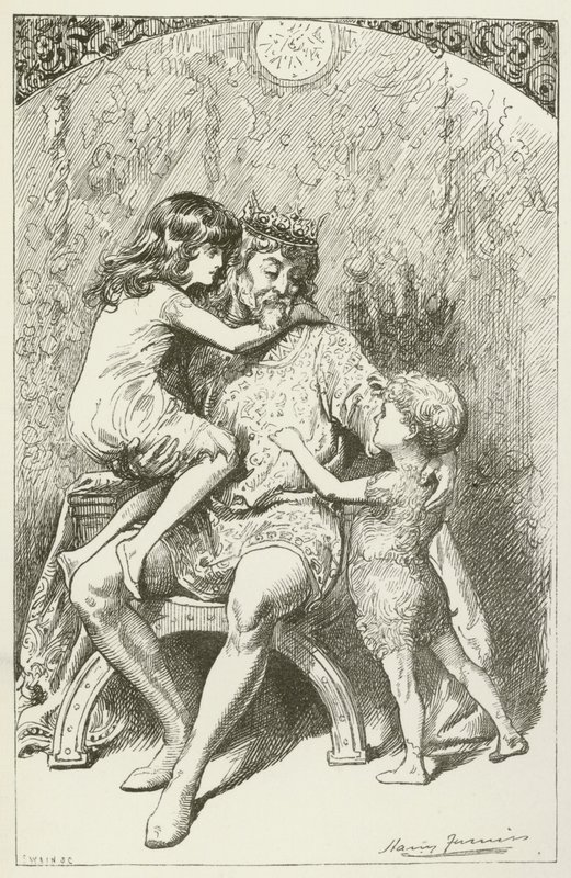 刘易斯卡罗尔的西尔维和布鲁诺的插图 作者 哈里·弗尼斯（Harry Furniss）