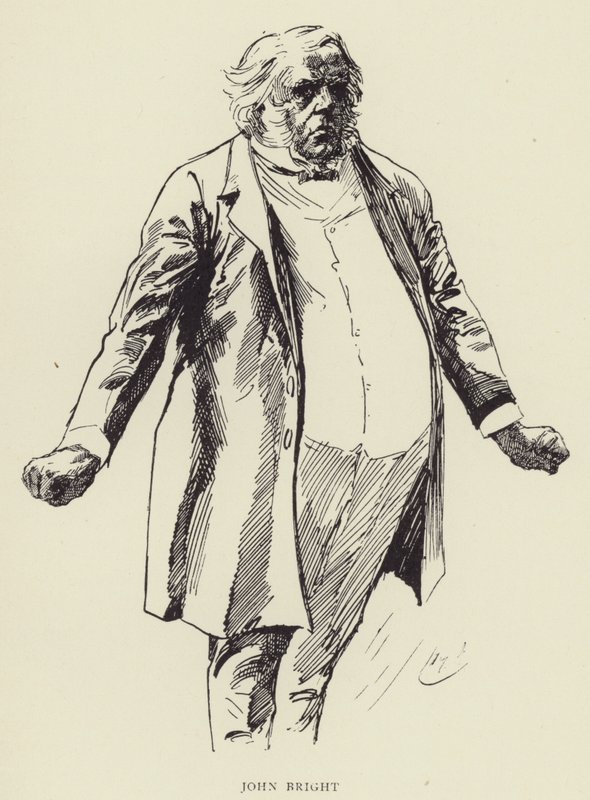 约翰布赖特 作者 哈里·弗尼斯（Harry Furniss）