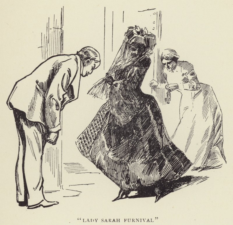 Lady Sarah Furnival 作者 哈里·弗尼斯（Harry Furniss）