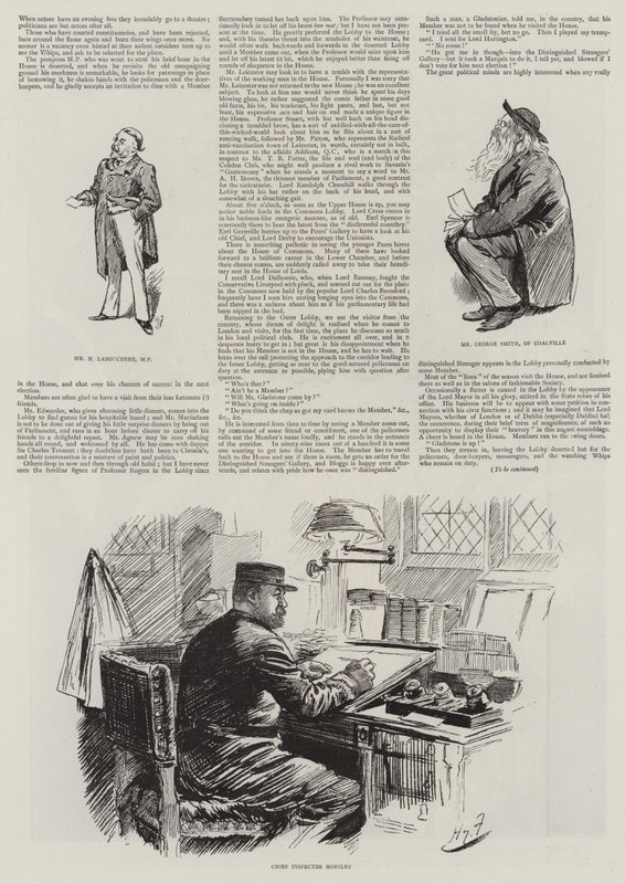 生活在议会，陌生人在众议院 作者 哈里·弗尼斯（Harry Furniss）
