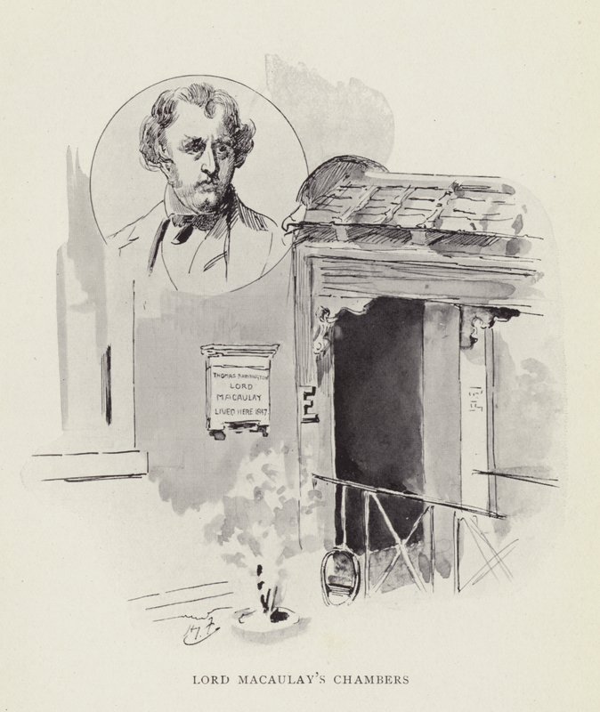 麦考斯勋爵会议厅 作者 哈里·弗尼斯（Harry Furniss）