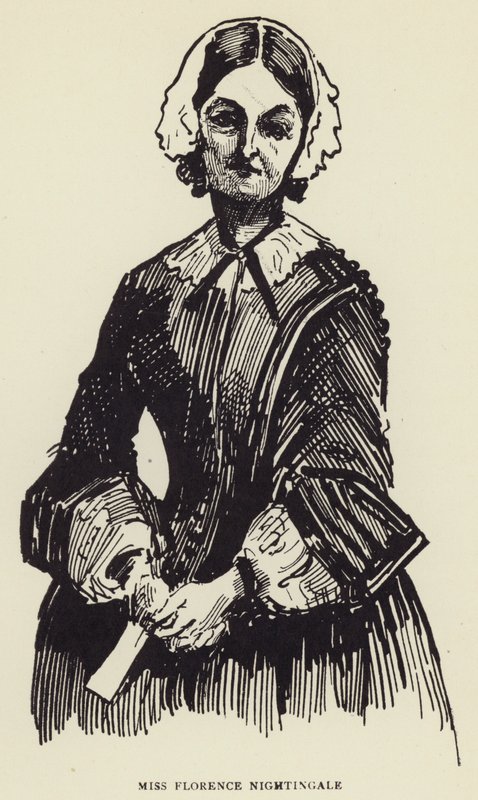 弗洛伦斯南丁格尔小姐 作者 哈里·弗尼斯（Harry Furniss）