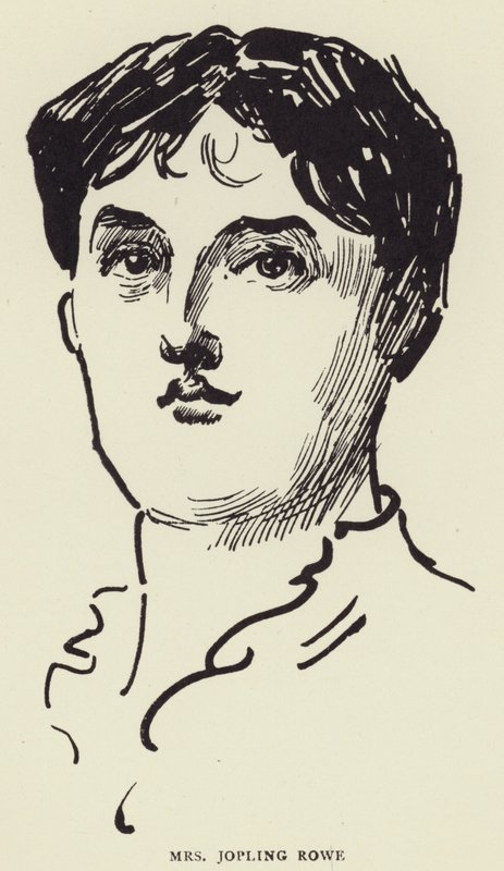 Jopling Rowe夫人 作者 哈里·弗尼斯（Harry Furniss）