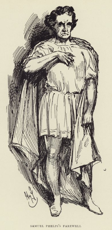 塞缪尔·菲尔普斯告别 作者 哈里·弗尼斯（Harry Furniss）