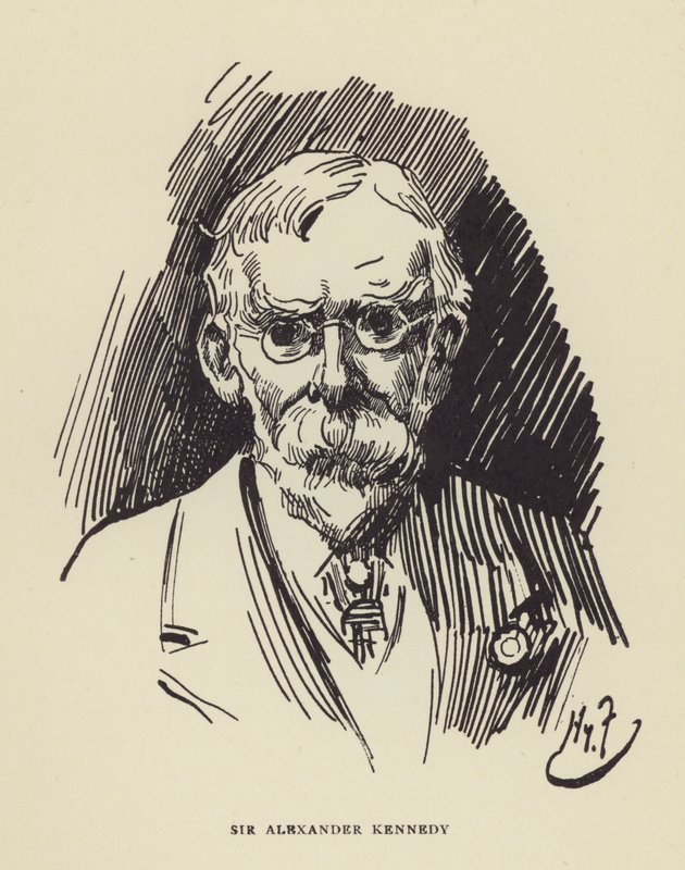 亚历山大肯尼迪爵士 作者 哈里·弗尼斯（Harry Furniss）
