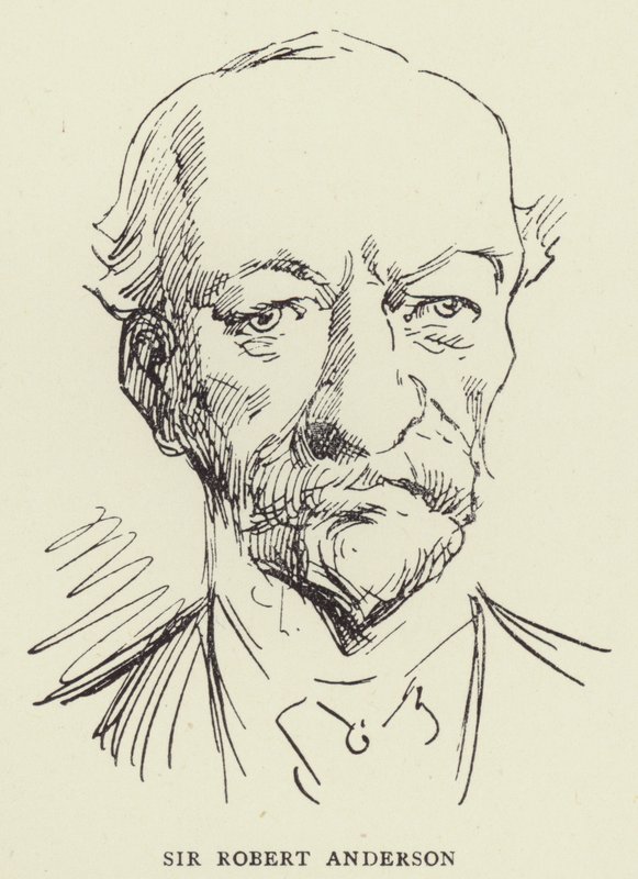 罗伯特安德森爵士 作者 哈里·弗尼斯（Harry Furniss）