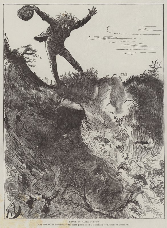 詹姆斯佩恩的“历代的继承人” 作者 哈里·弗尼斯（Harry Furniss）