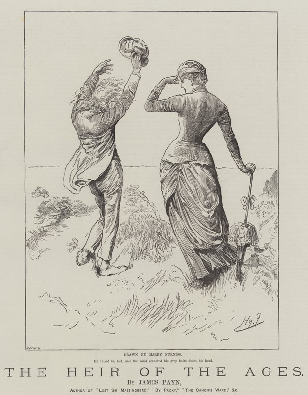詹姆斯佩恩的“历代的继承人” 作者 哈里·弗尼斯（Harry Furniss）