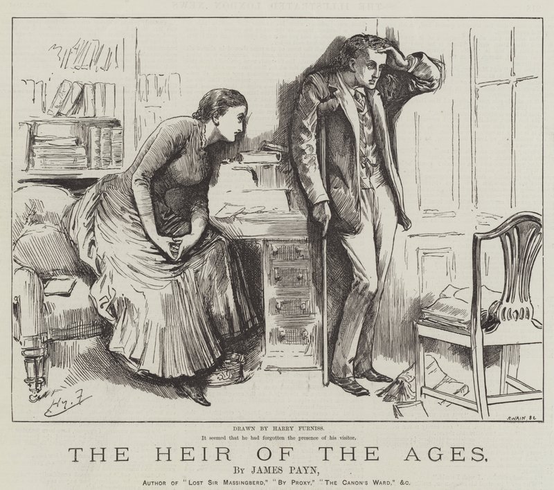 詹姆斯佩恩的“历代的继承人” 作者 哈里·弗尼斯（Harry Furniss）