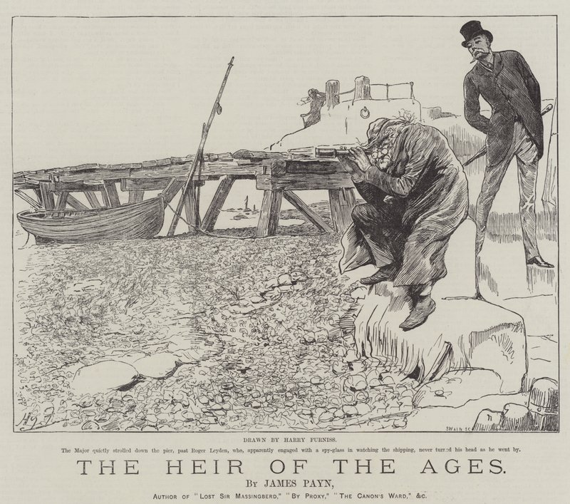 詹姆斯佩恩的“历代的继承人” 作者 哈里·弗尼斯（Harry Furniss）