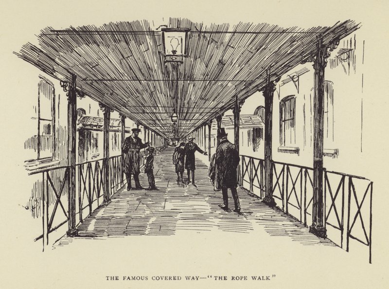 着名的道路，绳索步道 作者 哈里·弗尼斯（Harry Furniss）