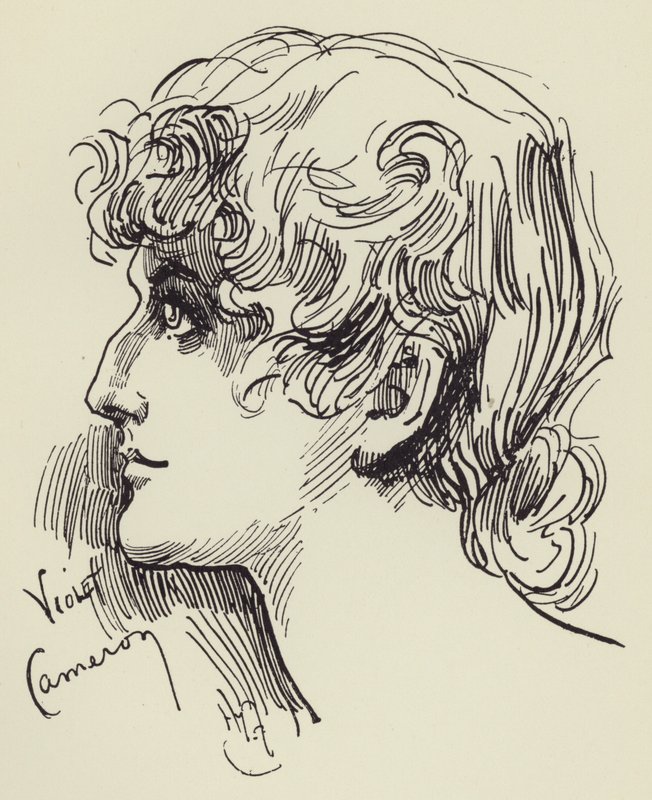 紫罗兰卡梅隆 作者 哈里·弗尼斯（Harry Furniss）
