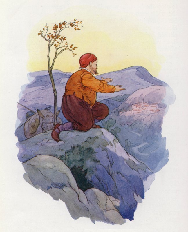 堂吉诃德》插图（彩色石版画） 作者 哈里·乔治·西克