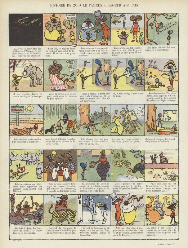 笑的插图 作者 亨利·阿夫洛特（Henri Avelot）