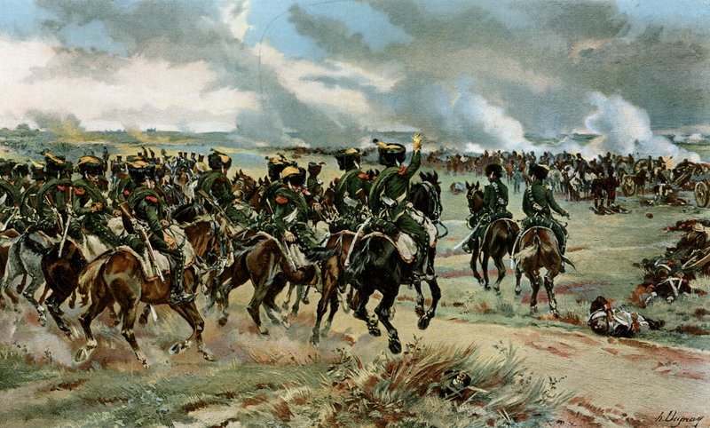 Wagram的第20个Chasseurs 作者 亨利·路易斯·杜普雷