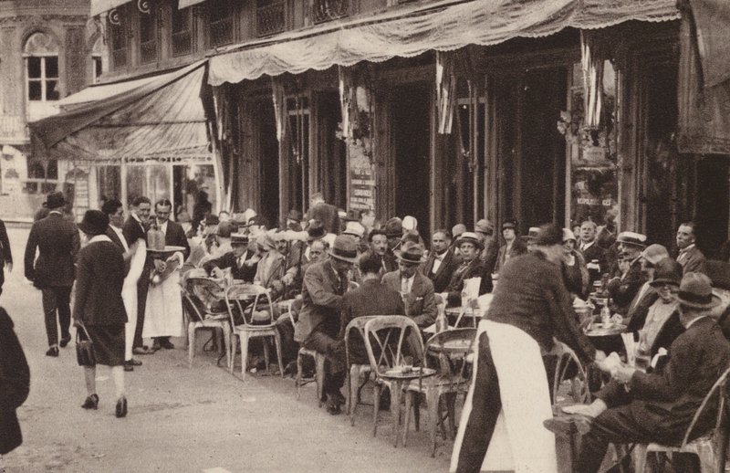 巴黎：Un cafe bien parisine, L