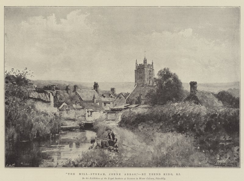 Mill-Stream，Cerne Abbas 作者 亨利·约翰·延德·金