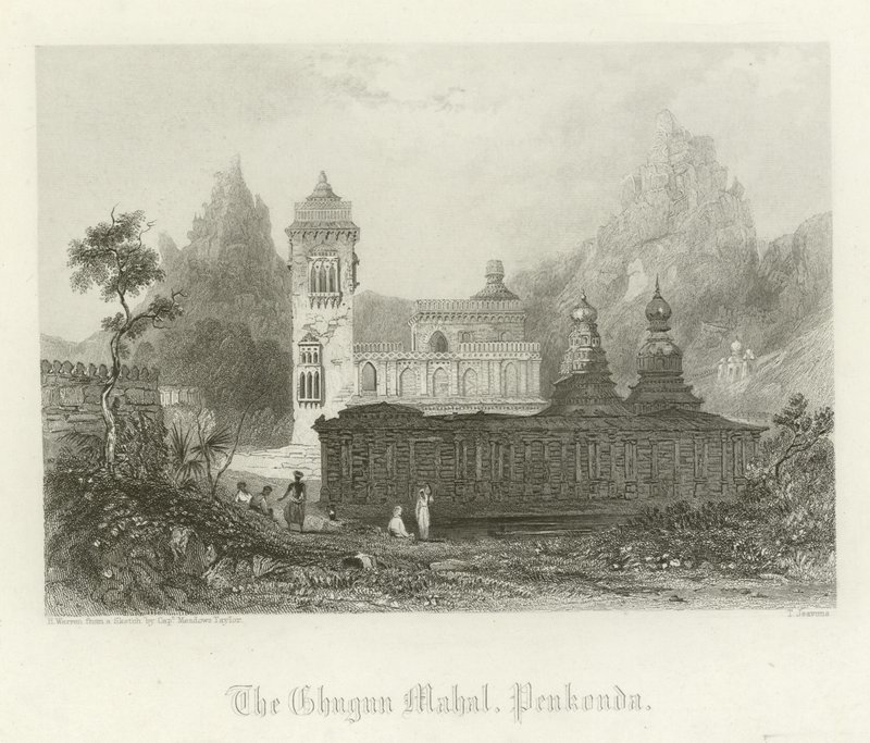 Ghugun Mahal，Penukonda，印度 作者 亨利·沃伦
