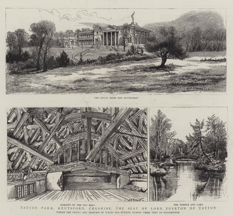 Tatton Park，Knutsford，Cheshire，Tatton的Egerton勋爵 作者 亨利威廉布鲁尔