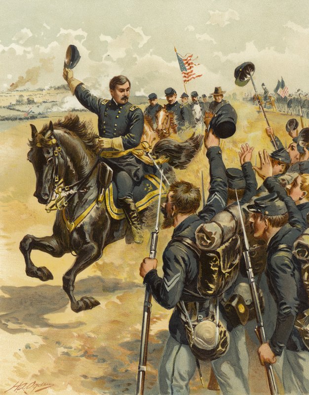 1862年9月17日，安提坦的麦克莱伦 作者 亨利·亚历山大·奥格登