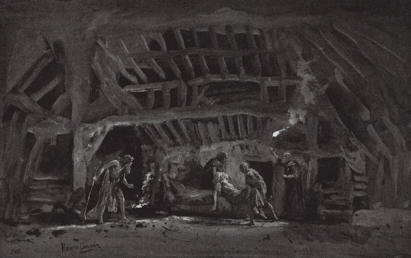 李尔王》场景（平版） 作者 亨利·霍伊斯·克雷文·格林