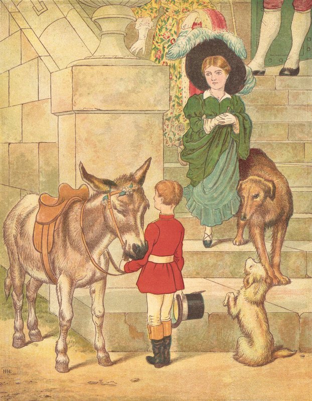 The Princess Shopping (colour litho) 作者 亨利·赫瑟灵顿·埃默森