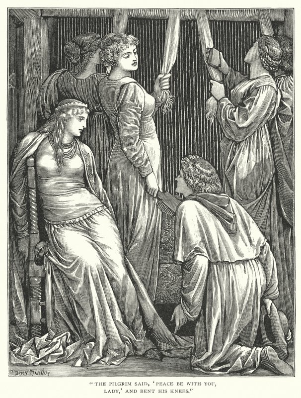 The Staff and Scrip (engraving) 作者 亨利·假日