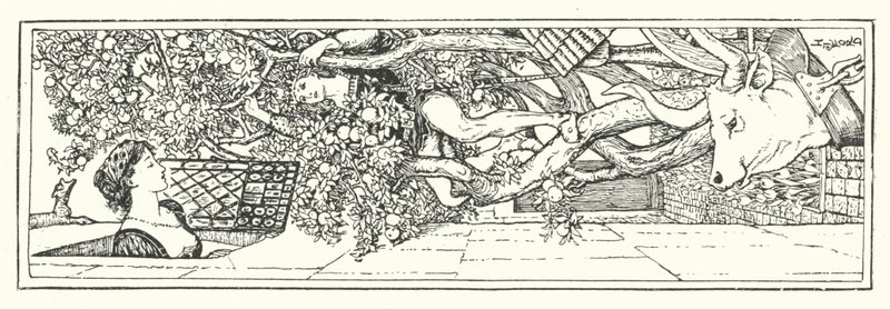 布克-埃特姆苏赫的女儿（雕版画 作者 亨利·正义·福特